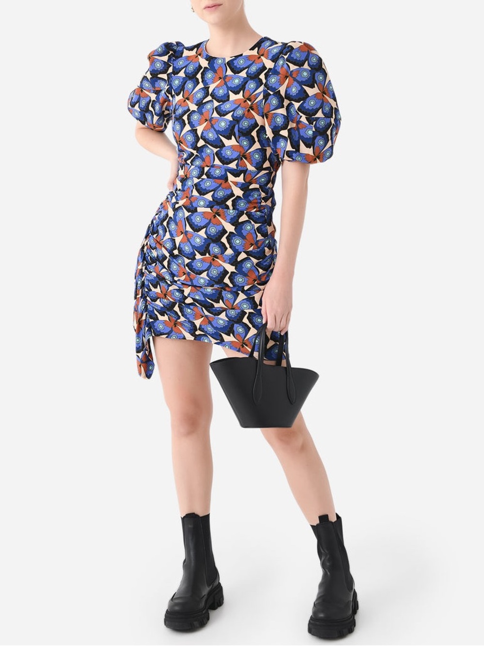 RHODE Pia Butterfly Mini Dress